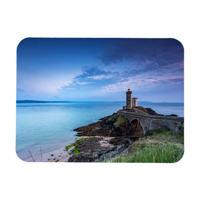 Magnet Flexible Les phares | Phare Plouzané France (Horizontal)
