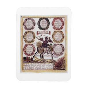 Magnet Flexible Les Sept Péchés Mortels (gravure)