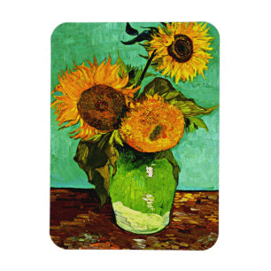 Magnet Flexible Les tournesols de Van Gogh (3)