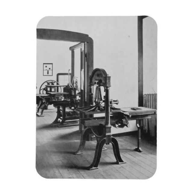 Magnet Flexible Les travaux d'impression, des Ateliers du Bauh (Vertical)