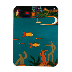 Magnet Flexible Les Trésors Romaines au Fond de la Mer