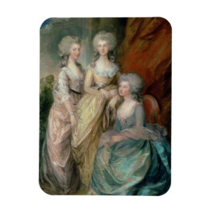 Magnet Flexible Les trois filles les plus âgées de George III :