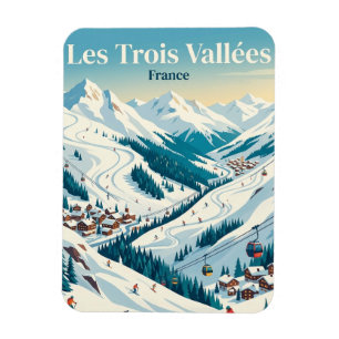 Magnet Flexible Les Trois Vallées France