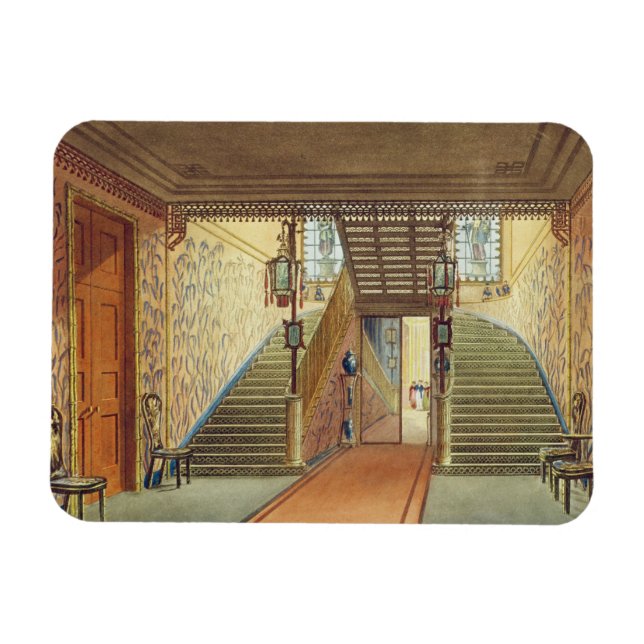 Magnet Flexible L'Escalier, vue sur le Pavillon Royal, B (Horizontal)