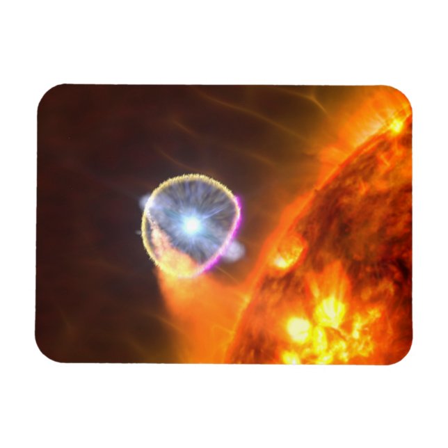 Magnet Flexible L'Étoile Naine Blanche Du Cygni V407 (Horizontal)