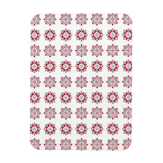 Magnet Flexible Letton motif géométrique du soleil du matin VII (Vertical)