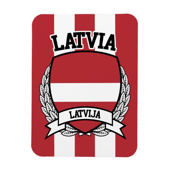 Magnet Flexible Lettonie (Vertical)