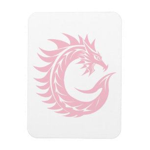 Magnet Flexible Lettre C de style dragon, Alphabet Dragon, Monogra