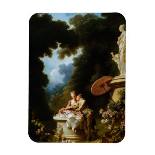 Magnet Flexible Lettres d'amour de Jean Honore Fragonard
