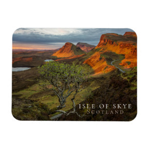 Magnet Flexible Lever de soleil aux montagnes de Quiraing sur