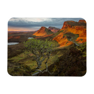 Magnet Flexible Lever de soleil aux montagnes de Quiraing sur
