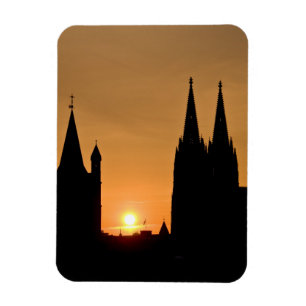 Magnet Flexible Lever de soleil de Cologne, Allemagne