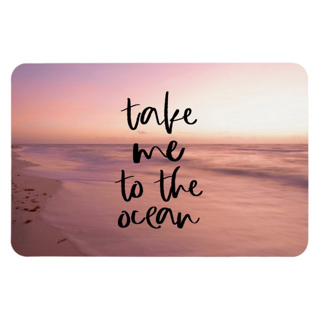 Magnet Flexible Lever du soleil côtier (Horizontal)