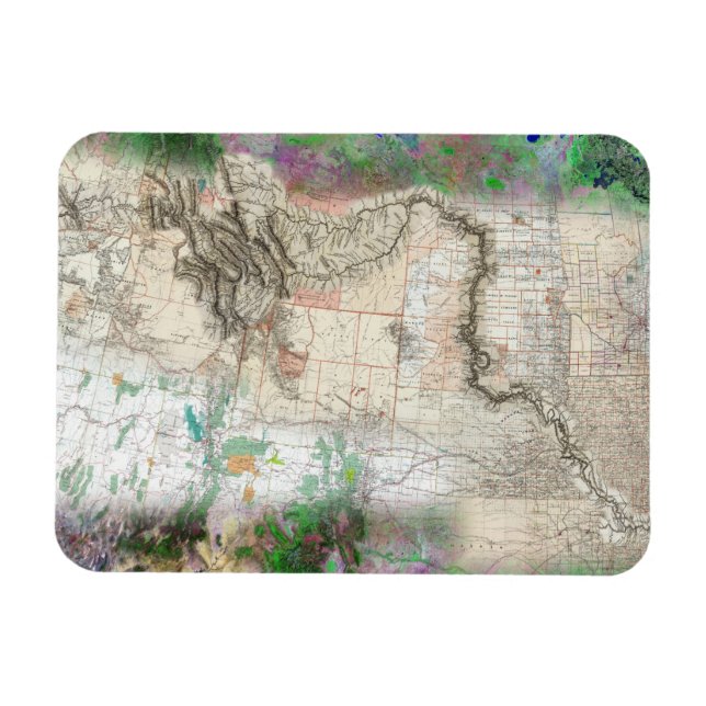 Magnet Flexible Lewis et Clark (Horizontal)