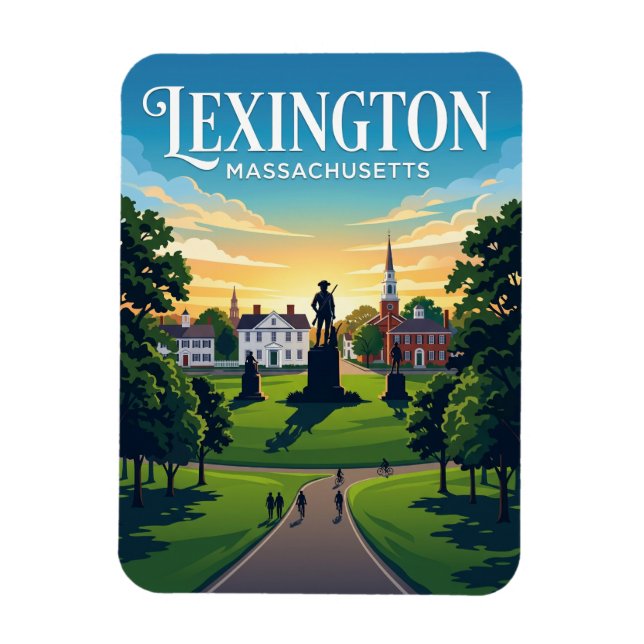 Magnet Flexible Lexington États-Unis (Vertical)