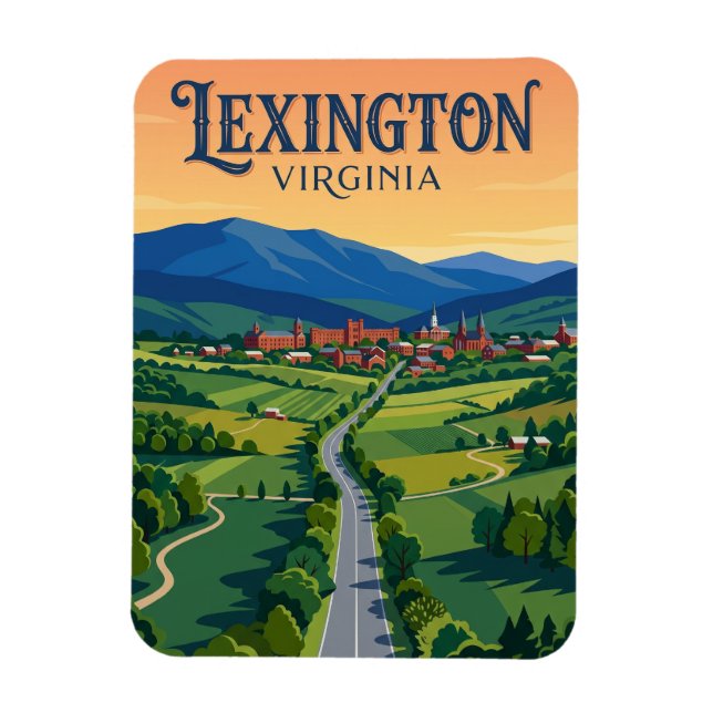 Magnet Flexible Lexington États-Unis (Vertical)