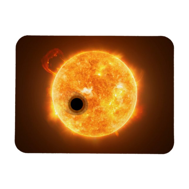 Magnet Flexible L'Exoplanet Wasp-107b Est Un Géant De Gaz (Horizontal)