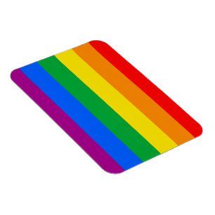 Magnet Flexible LGBTQ+ Rainbow Pride Flag