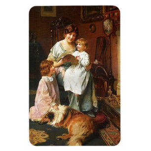 Magnet Flexible L'histoire du coucher de maman l pour les mères