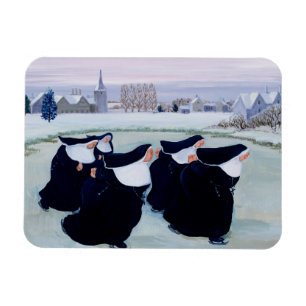 Magnet Flexible L'hiver au couvent