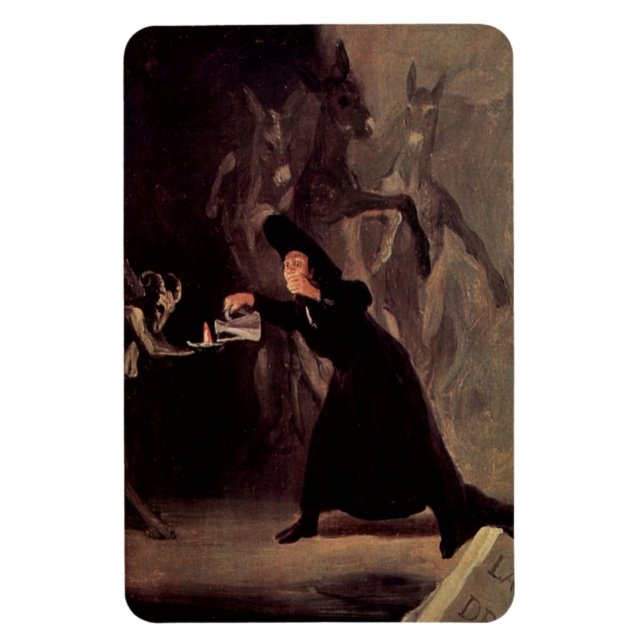 Magnet Flexible L'Homme Censé Par Francisco Goya 1798 (Vertical)