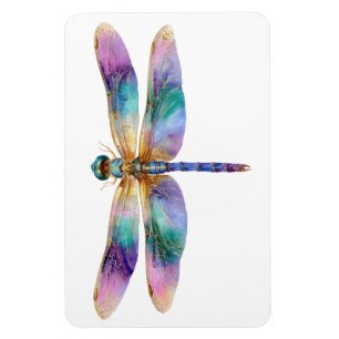 Magnet Flexible Libellule Colorée – Art de la Nature Iridescent