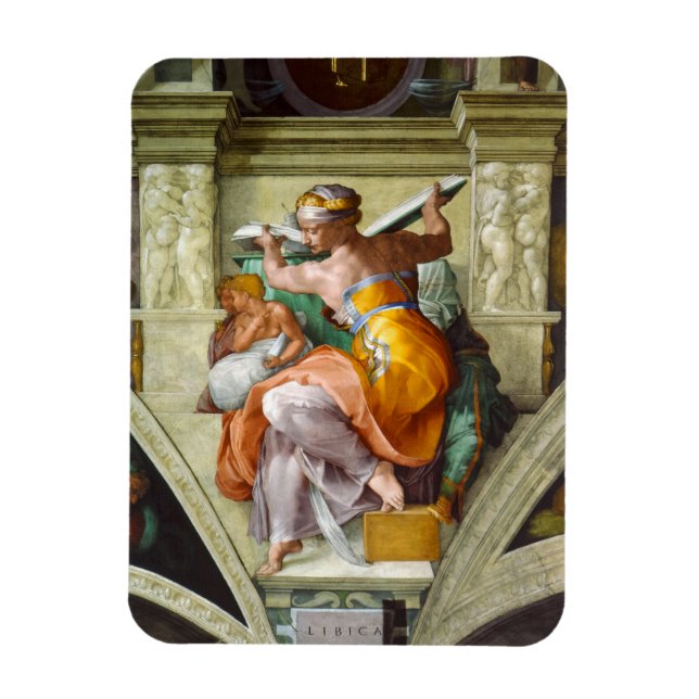 Magnet Flexible Libyen Sibyl par Michelangelo (Vertical)
