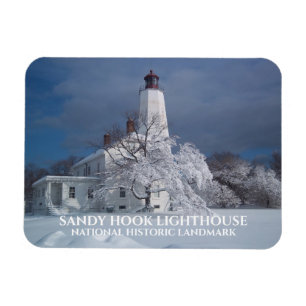 Magnet Flexible Lieu historique national du phare de Sandy Hook