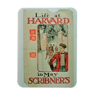 Magnet Flexible 'Life at Harvard', affiche faisant la promotion du