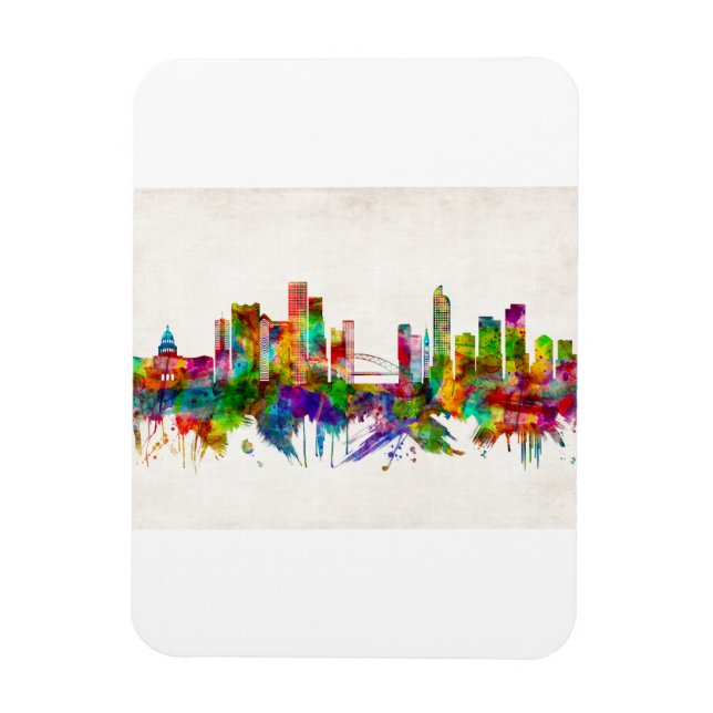 Magnet Flexible Ligne de Denver Colorado (Vertical)