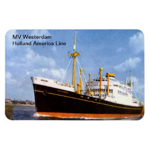 Magnet Flexible Ligne MV Westerdam, Holland America