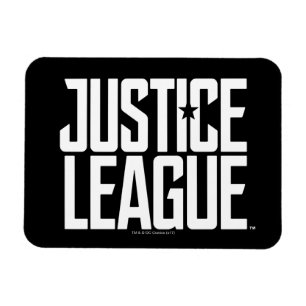 Magnet Flexible Ligue de Justice   Logo de la Justice League