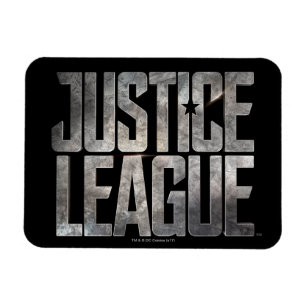 Magnet Flexible Ligue de Justice   Logo métallique de la Ligue de 
