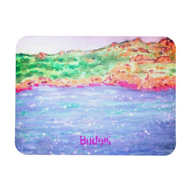 Magnet Flexible L'île de Budelli (Horizontal)