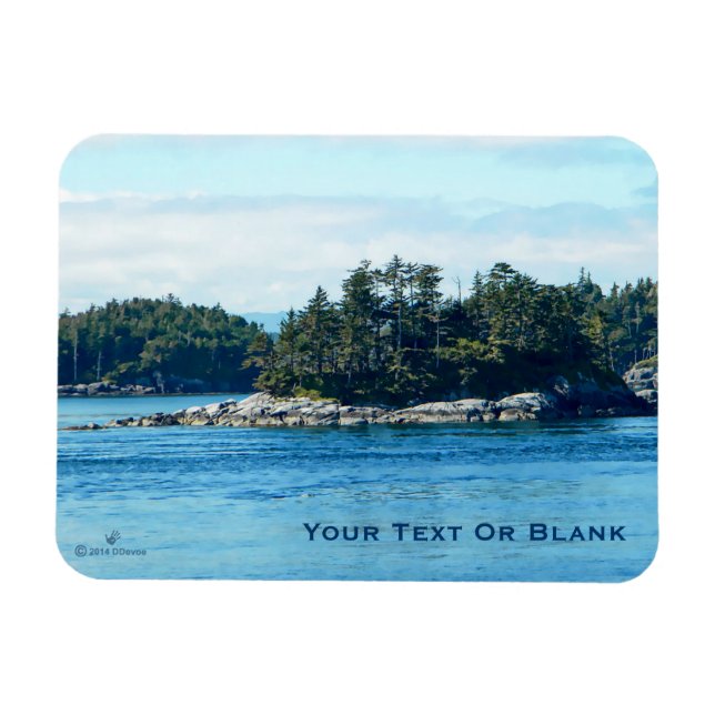Magnet Flexible L'île de Salish (Horizontal)