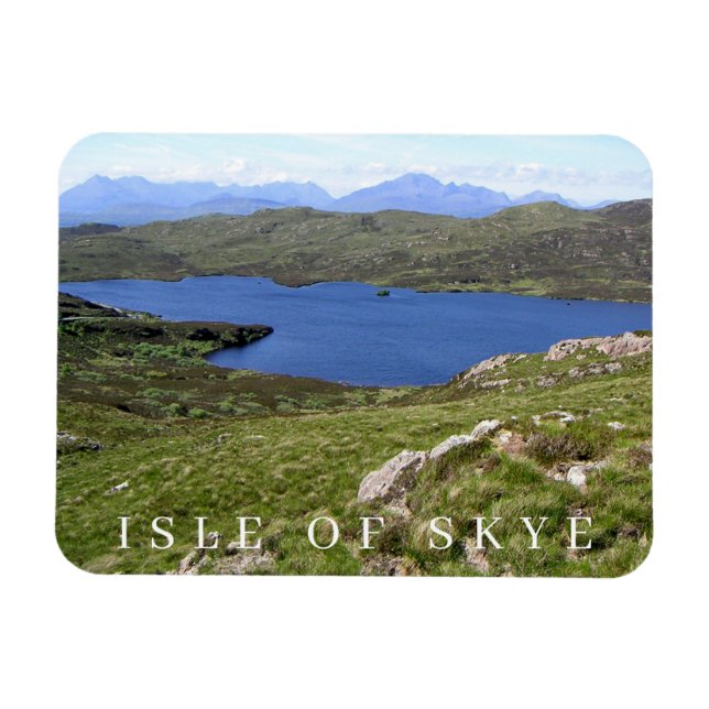 Magnet Flexible L'île de Skye voir aimant de réfrigérateur (Horizontal)
