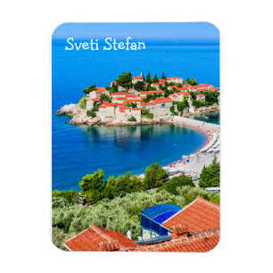 Magnet Flexible L'île de Sveti Stefan Monténégro