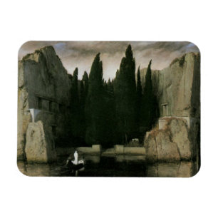 Magnet Flexible L'île des morts par Arnold Bocklin, Symbolisme Art