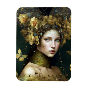 Magnet Flexible L'Imaginaire végétal vert Woodland