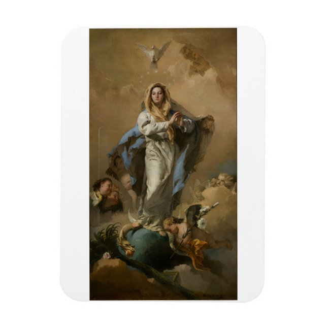 Magnet Flexible L'Immaculée Conception par Giovanni Tiepolo (Vertical)