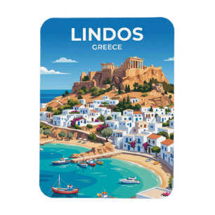 Magnet Flexible Lindos Grèce