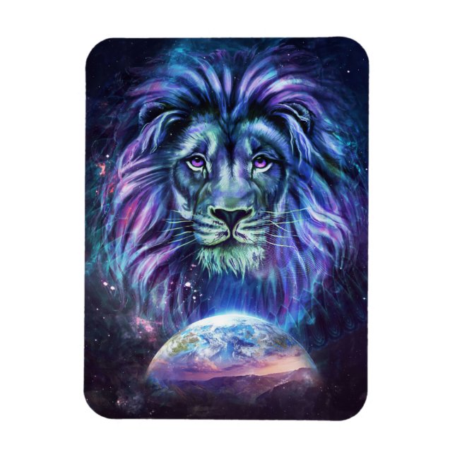 Magnet Flexible Lion Lovely Lion (Vertical)