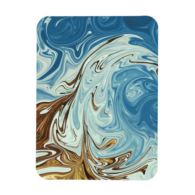 Magnet Flexible Liquide pour motif abstrait (Vertical)