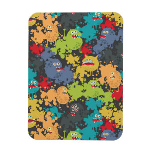 Magnet Flexible Little cute funny monsters