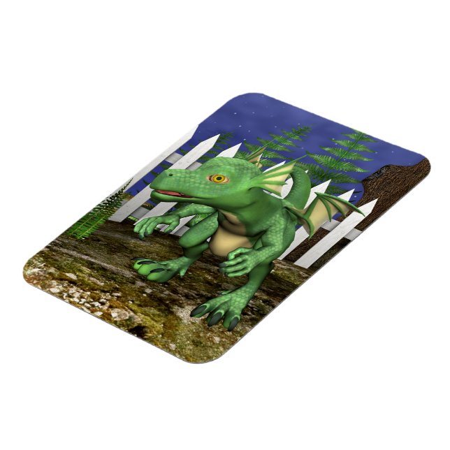 Magnet Flexible Little Dragon (Côté Gauche)