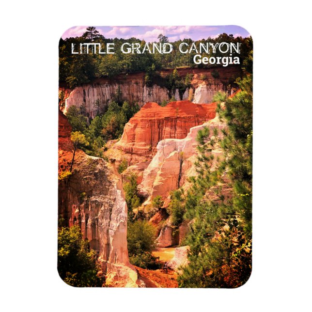 Magnet Flexible Little Grand Canyon, Géorgie (Vertical)