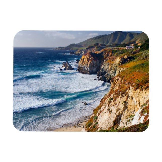 Magnet Flexible Littoral | Big Sur, Californie (Horizontal)