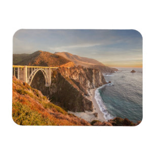 Magnet Flexible Littoral   Bixby Bridge, Big Sur Californie