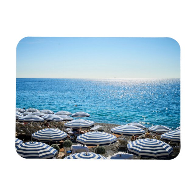 Magnet Flexible Littoral | Côte d'Azur, Nice France (Horizontal)