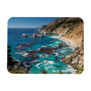 Magnet Flexible Littoral de Big Sur, Côte ouest, Côte pacifique